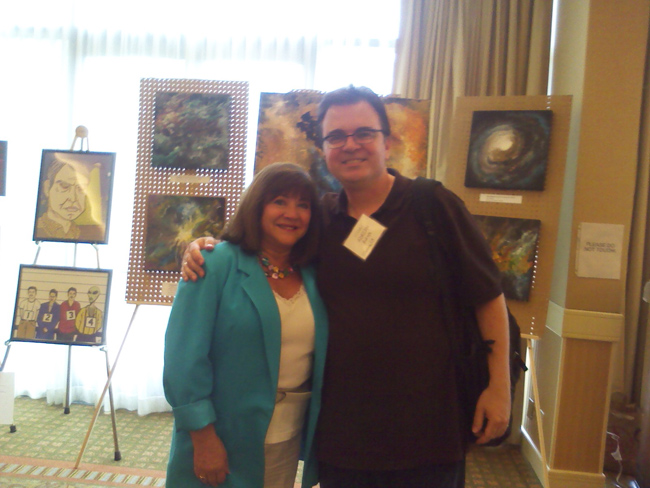 With Yvonne Smith at the MUFON 2011 Symposium