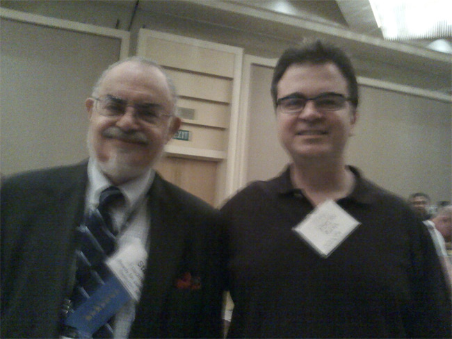 With Stanton Friedman at the MUFON 2011 Symposium